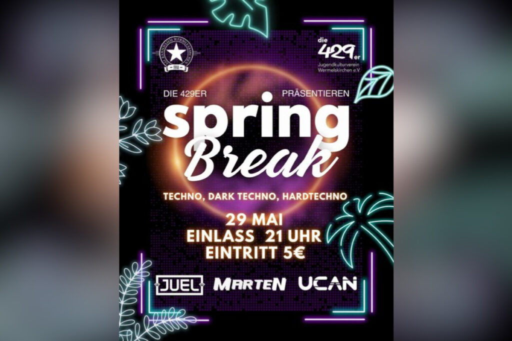 SPRING BREAK im AJZ Bahndamm