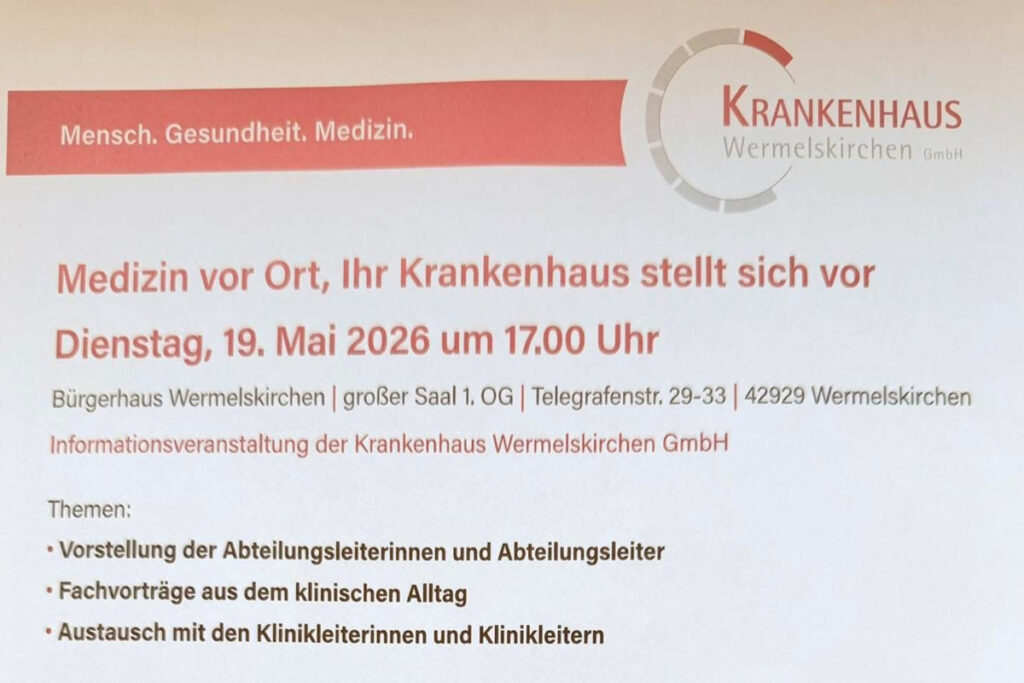 Medizin vor Ort, ihr Krankenhaus stellt sich vor