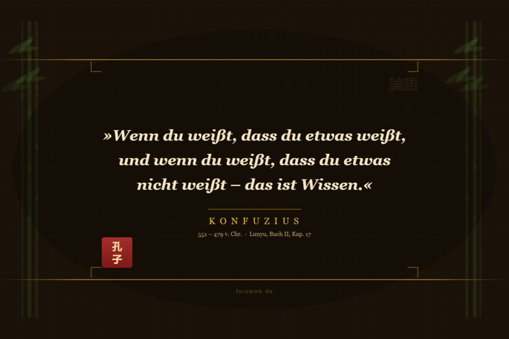 Gelassenheit beginnt heute