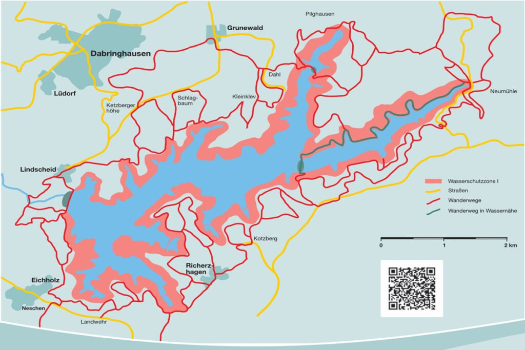 Wasser- und Naturschutz im Blick: Gemeinsame Kontrollen von Wupperverband und Unterer Wasserbehörde an der Großen Dhünn-Talsperre