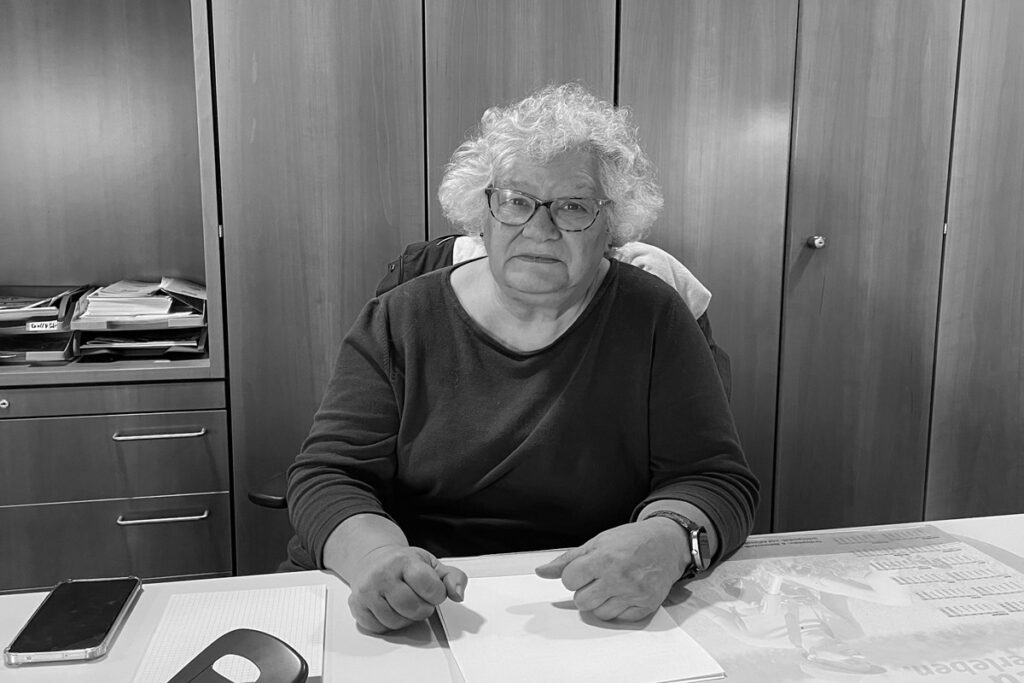Nachruf auf Brigitte Hallenberg