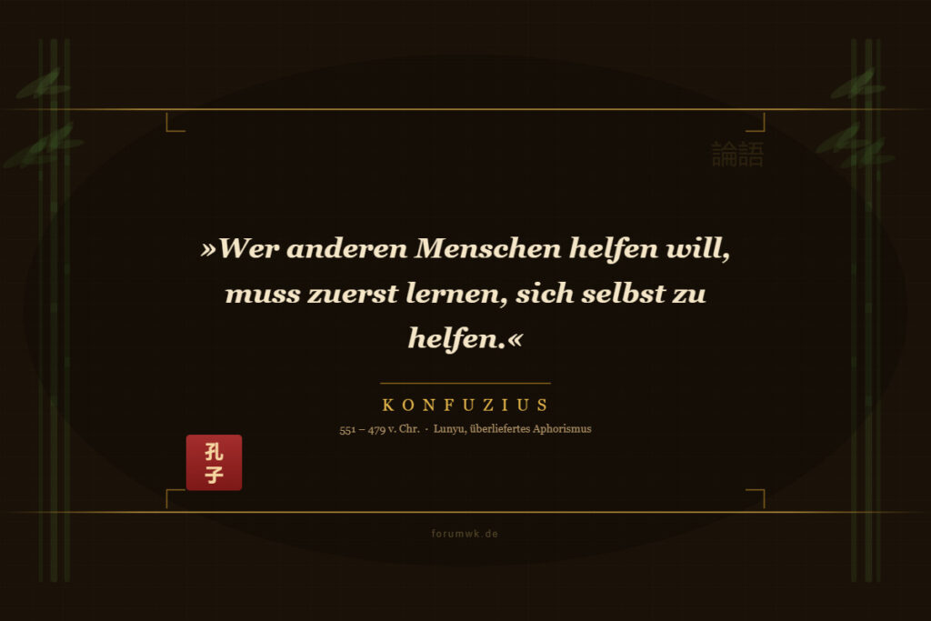 Gelassenheit beginnt heute