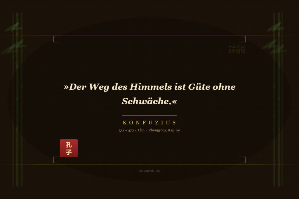 Gelassenheit beginnt heute