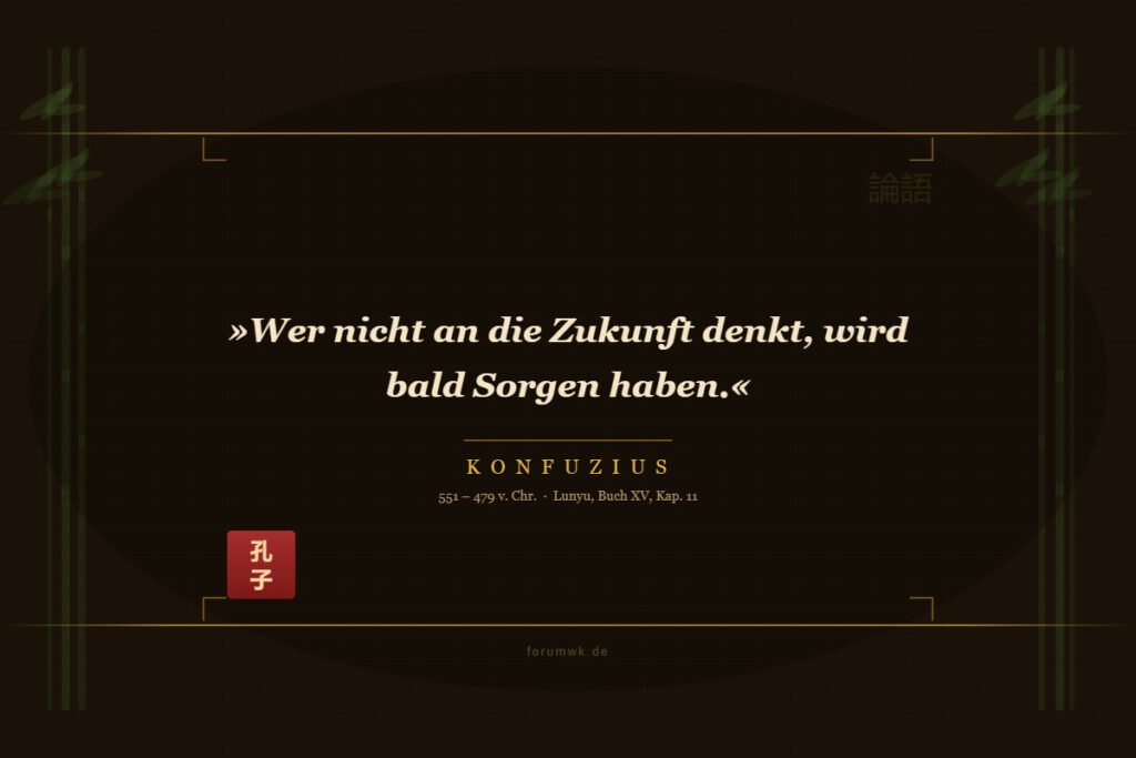 Gelassenheit beginnt heute