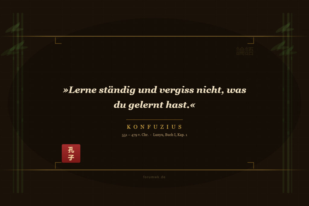 Gelassenheit beginnt heute