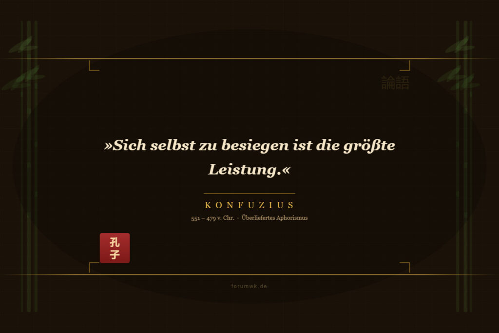 Gelassenheit beginnt heute