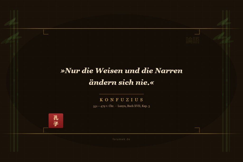 Gelassenheit beginnt heute