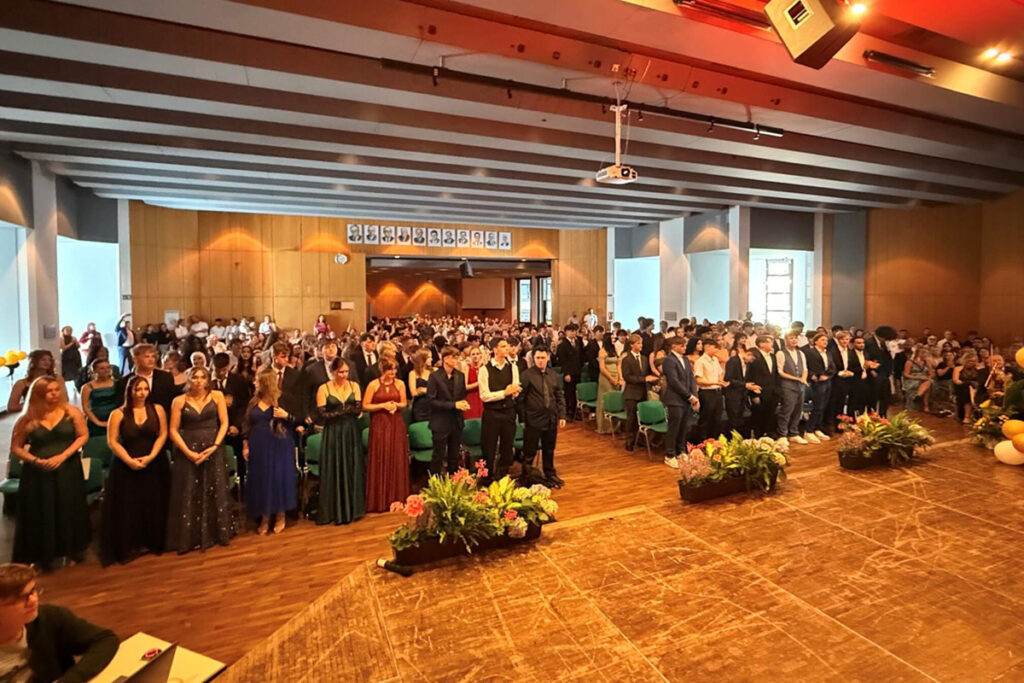 Alle Augen auf den Abschlussjahrgang der Sekundarschule