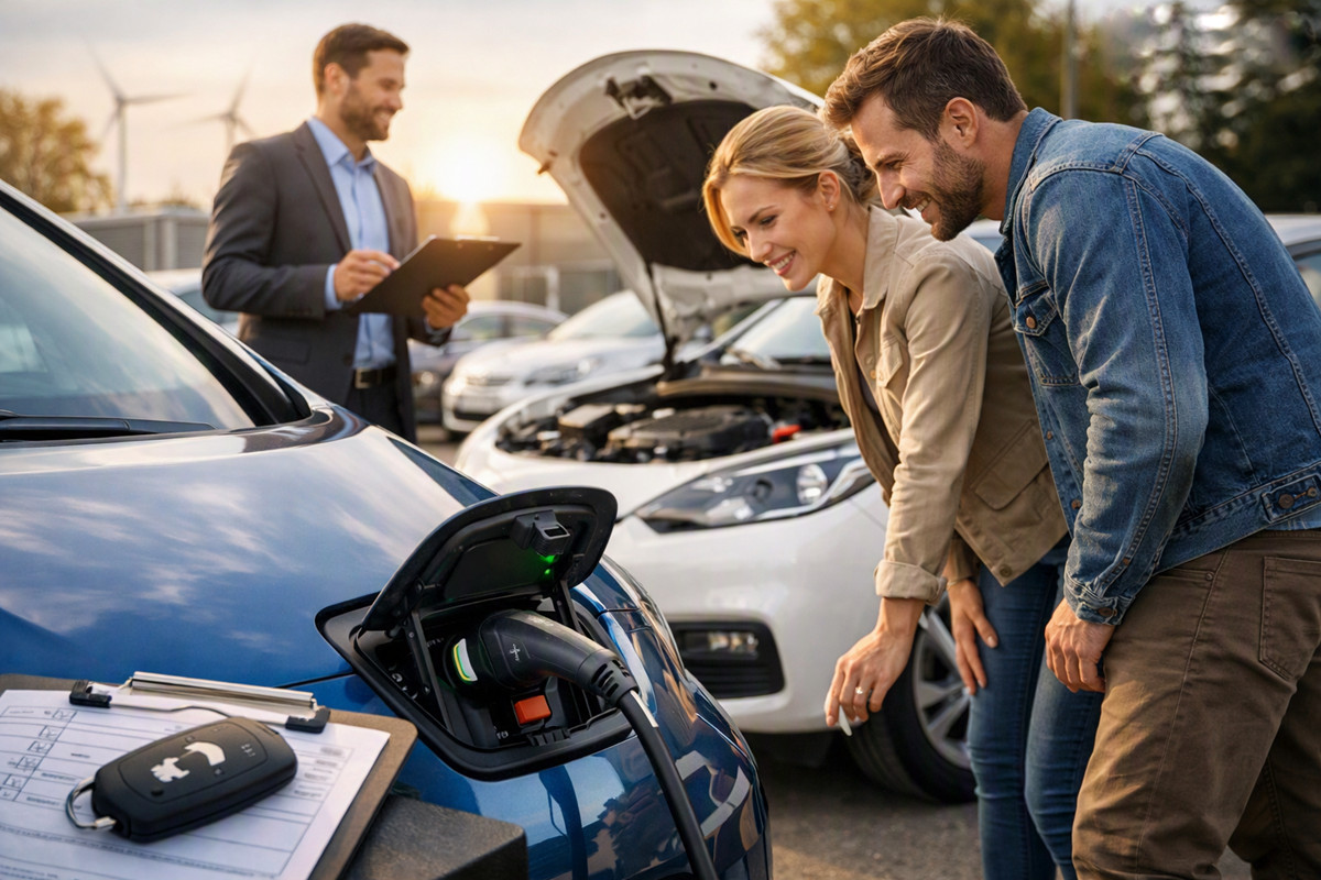 Gebrauchte E‑Autos sicher kaufen: Fünf Tipps vor dem Vertragsabschluss