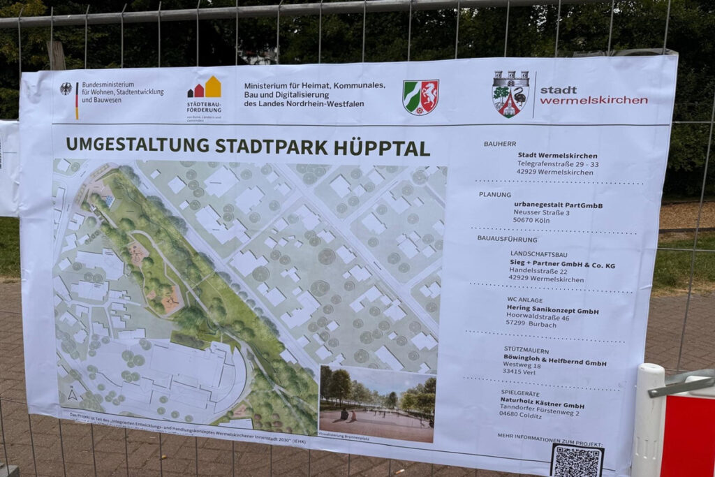Spatenstich: Umgestaltung des Hüpptals beginnt