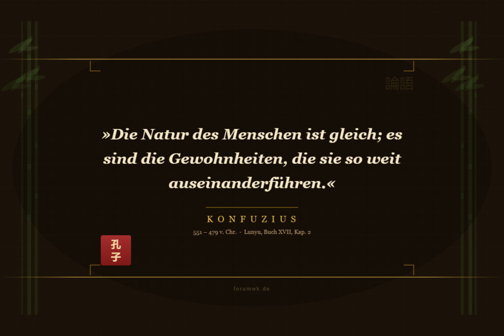 Gelassenheit beginnt heute