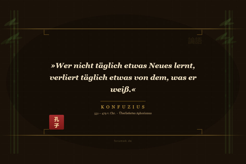 Gelassenheit beginnt heute