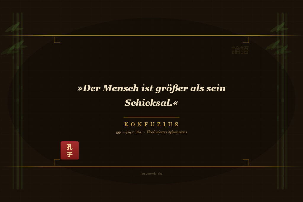Gelassenheit beginnt heute