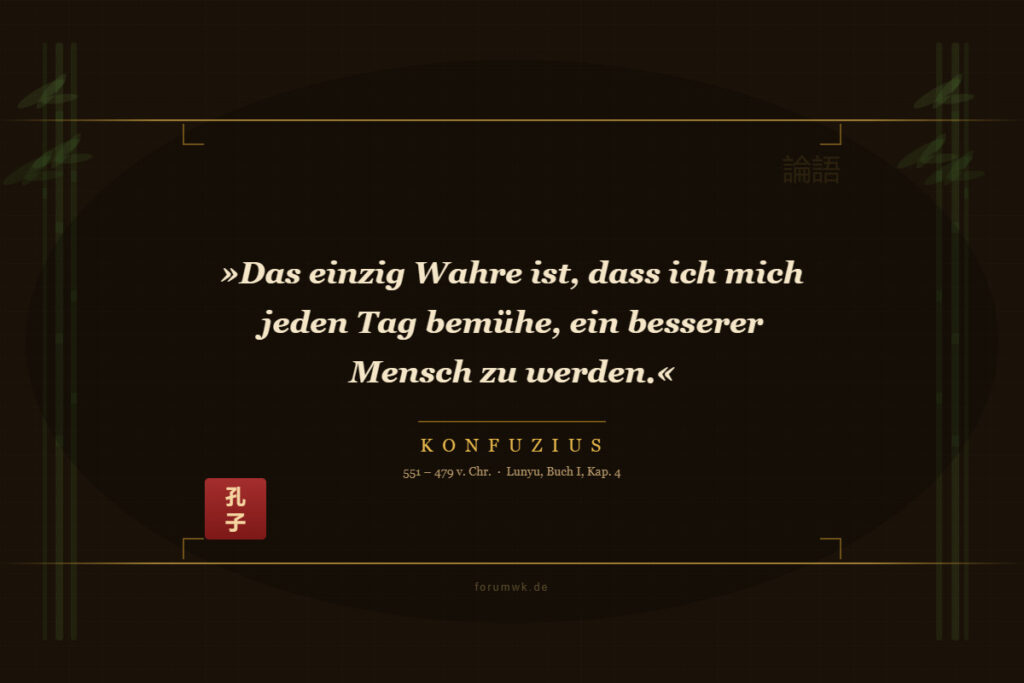 Gelassenheit beginnt heute