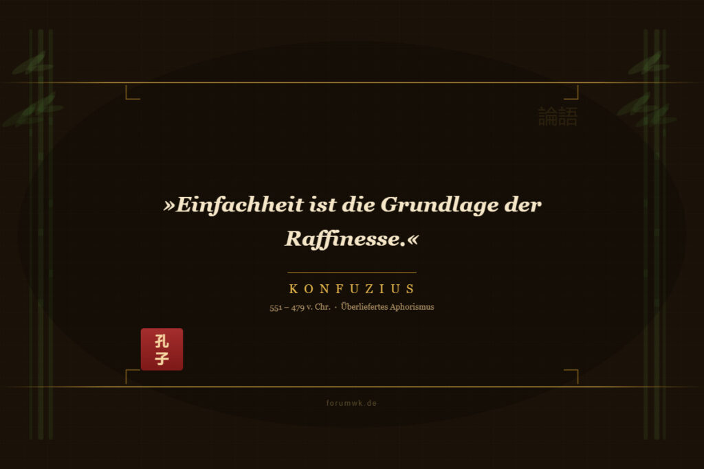 Gelassenheit beginnt heute