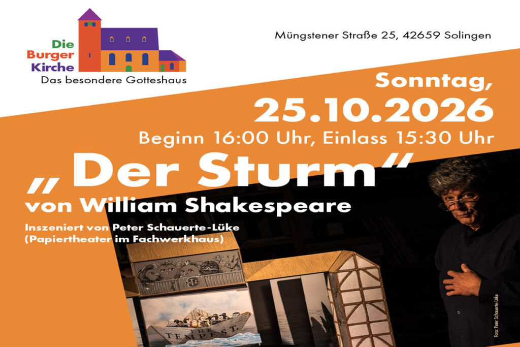 “Der Sturm” von William Shakespeare